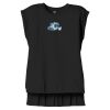 Women's Flowy Muscle Tee With Rolled Cuffs Thumbnail