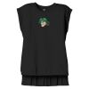 Women's Flowy Muscle Tee With Rolled Cuffs Thumbnail