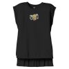 Women's Flowy Muscle Tee With Rolled Cuffs Thumbnail