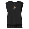 Women's Flowy Muscle Tee With Rolled Cuffs Thumbnail
