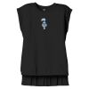 Women's Flowy Muscle Tee With Rolled Cuffs Thumbnail