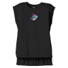 Women's Flowy Muscle Tee With Rolled Cuffs Thumbnail