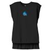 Women's Flowy Muscle Tee With Rolled Cuffs Thumbnail