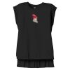 Women's Flowy Muscle Tee With Rolled Cuffs Thumbnail