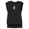 Women's Flowy Muscle Tee With Rolled Cuffs Thumbnail