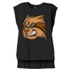 Women's Flowy Muscle Tee With Rolled Cuffs Thumbnail