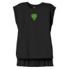 Women's Flowy Muscle Tee With Rolled Cuffs Thumbnail