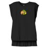 Women's Flowy Muscle Tee With Rolled Cuffs Thumbnail