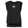 Women's Flowy Muscle Tee With Rolled Cuffs Thumbnail