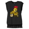 Women's Flowy Muscle Tee With Rolled Cuffs Thumbnail