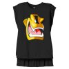 Women's Flowy Muscle Tee With Rolled Cuffs Thumbnail
