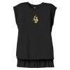 Women's Flowy Muscle Tee With Rolled Cuffs Thumbnail