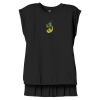 Women's Flowy Muscle Tee With Rolled Cuffs Thumbnail