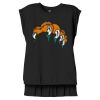 Women's Flowy Muscle Tee With Rolled Cuffs Thumbnail