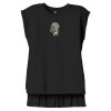 Women's Flowy Muscle Tee With Rolled Cuffs Thumbnail