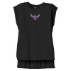 Women's Flowy Muscle Tee With Rolled Cuffs Thumbnail