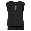 Women's Flowy Muscle Tee With Rolled Cuffs Thumbnail