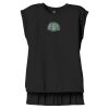 Women's Flowy Muscle Tee With Rolled Cuffs Thumbnail