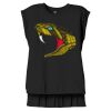 Women's Flowy Muscle Tee With Rolled Cuffs Thumbnail