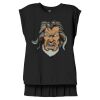 Women's Flowy Muscle Tee With Rolled Cuffs Thumbnail