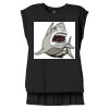 Women's Flowy Muscle Tee With Rolled Cuffs Thumbnail