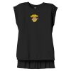 Women's Flowy Muscle Tee With Rolled Cuffs Thumbnail