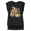 Women's Flowy Muscle Tee With Rolled Cuffs Thumbnail