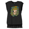 Women's Flowy Muscle Tee With Rolled Cuffs Thumbnail