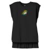 Women's Flowy Muscle Tee With Rolled Cuffs Thumbnail