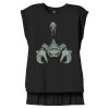Women's Flowy Muscle Tee With Rolled Cuffs Thumbnail
