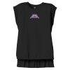 Women's Flowy Muscle Tee With Rolled Cuffs Thumbnail