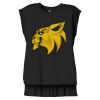 Women's Flowy Muscle Tee With Rolled Cuffs Thumbnail