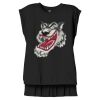 Women's Flowy Muscle Tee With Rolled Cuffs Thumbnail