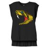 Women's Flowy Muscle Tee With Rolled Cuffs Thumbnail