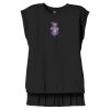 Women's Flowy Muscle Tee With Rolled Cuffs Thumbnail