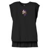 Women's Flowy Muscle Tee With Rolled Cuffs Thumbnail