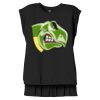 Women's Flowy Muscle Tee With Rolled Cuffs Thumbnail