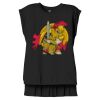 Women's Flowy Muscle Tee With Rolled Cuffs Thumbnail