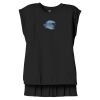 Women's Flowy Muscle Tee With Rolled Cuffs Thumbnail
