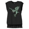 Women's Flowy Muscle Tee With Rolled Cuffs Thumbnail