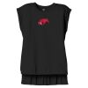 Women's Flowy Muscle Tee With Rolled Cuffs Thumbnail