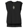 Women's Flowy Muscle Tee With Rolled Cuffs Thumbnail