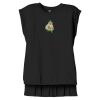 Women's Flowy Muscle Tee With Rolled Cuffs Thumbnail