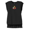 Women's Flowy Muscle Tee With Rolled Cuffs Thumbnail