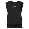 Women's Flowy Muscle Tee With Rolled Cuffs Thumbnail