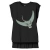 Women's Flowy Muscle Tee With Rolled Cuffs Thumbnail