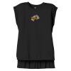 Women's Flowy Muscle Tee With Rolled Cuffs Thumbnail