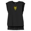 Women's Flowy Muscle Tee With Rolled Cuffs Thumbnail