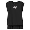 Women's Flowy Muscle Tee With Rolled Cuffs Thumbnail