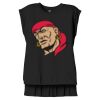 Women's Flowy Muscle Tee With Rolled Cuffs Thumbnail